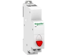 Schneider Electric Vieno mygtuko su iPB- 20- 01- R 20A 1NC grįžimo raudona (A9E18031)