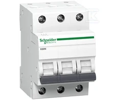 Schneider Electric Grandinės pertraukiklis 3P B 63A 6kA AC K60N-B63-3 A9K01363