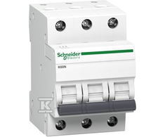 Schneider Electric Grandinės pertraukiklis 3P B 63A 6kA AC K60N-B63-3 A9K01363