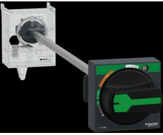 „Schneider Electric“ rinkinys IP54 Juodas rankenos velenas priekinis GV3P