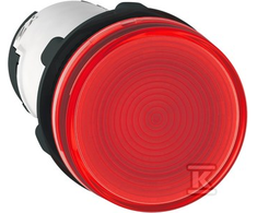 Schneider Electric Signalinė lemputė 22mm raudona 230V AC / DC (XB7EV64P)