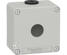 Schneider Electric Harmony XAP Control box tuščia pilka 1 skylė XAPD1201