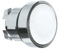 Schneider Electric Mygtukinė pavara 22mm balta be foninio apšvietimo su spyruokliniu grąžinimu IP66 (ZB4BA1)