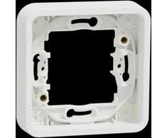 Schneider Electric Mureva Styl Įleidžiamas pagrindas 1x baltas MUR39107