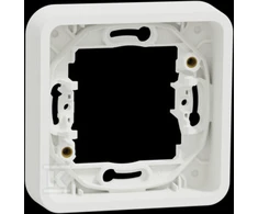 Schneider Electric Mureva Styl Įleidžiamas pagrindas 1x baltas MUR39107
