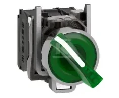 Schneider Electric Switch 2 padėčių rankenėlė 22mm žalia 1Z 1R be savaiminio grįžimo (XB4BK123M5)