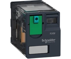 Schneider Electric Relpol Miniatiūrinė relė 4P 24V DC (RXM4AB1BD)