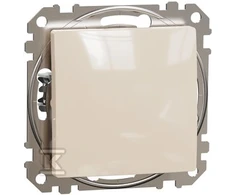 Schneider Electric Skambučio mygtukas p/t Sedna Design smėlio sp.