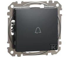 Schneider Electric BELL BELL Juodas ANTHRACITE SEDNA DESIGN