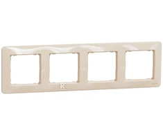 Schneider Electric RĖMAS 4 RĖMŲ BEIGE SEDNA DIZAINAS