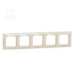 Schneider Electric RĖMAS 5-KR.BEIGE SEDNA DESIGN