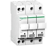 Schneider Electric Saugiklio pagrindas STI 3P+N 500V A9N15658