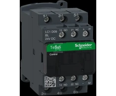 Schneider Electric Schneider maitinimo kontaktorius 9A 3P 24V DC 1NO 1NC (LC1D09BL)