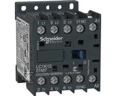 Schneider Electric Schneider maitinimo kontaktorius 3P 12A 220V AC 0Z 1R - LC1K1201P7