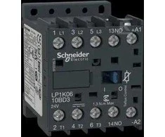 Schneider Stycznik mocy TeSys K 6A 3P 1NO cewka 24VDC zaciski skrzynkowe (LP1K0610BD3)