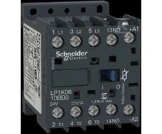 Schneider Stycznik mocy TeSys K 6A 3P 1NO cewka 24VDC zaciski skrzynkowe (LP1K0610BD3)
