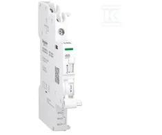 SCHNEIDER ELECTRIC Acti9 signalizacijos kontaktas iOF 1OC 2mA iki 100mA, skirtas iC60, dvigubas kontaktas, prisukamas spaustukas apačioje, 24...230V AC ir 24...220V DC