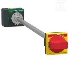 Schneider Electric Schneider „ComPacT NSXm“ rotacinis pavaros elementas, geltonai raudonas, IP65 LV426934T