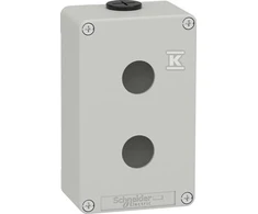 Schneider Electric VALDIKLIO DĖŽUTĖ, PILKA, 2 SKYLĖS