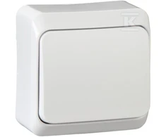 Schneider Electric WNT-100P 1-poliaus baltas WDE001010