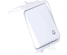 Schneider Electric Bell mygtukas baltas - WNT101C01