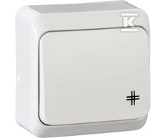 Schneider Electric SCHNEIDERE Prima Schneider kryžminė jungtis, viename paviršiuje montuojama (wnt-700p) balta WDE001070