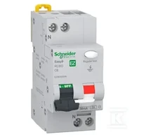 Schneider Electric Schneider Wyłącznik różnicowo-nadprądowy C 6A 1P+N 30 mA typ A EZ9D55606