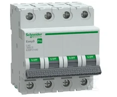 Schneider Electric Schneider Wyłącznik nadprądowy C 40A 4P Easy9 Pro EZ9F57440