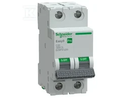 Schneider Electric Schneider įžeminimo jungiklis C 20A 2P Easy9 Pro EZ9F57220