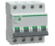 Schneider Electric Schneider Wyłącznik nadprądowy C 25A 4P Easy9 Pro EZ9F57425