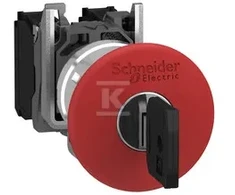 Schneider Electric Saugos mygtukas 22mm 1Z 1R IP66 raktas (XB4BS9445)