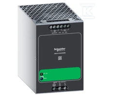 Schneider Electric MAITINIMO ŠALTINIS 1F 100–240 VAC, EKRANAS 24 VDC, 480 W, IP20