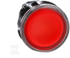 Schneider Electric Raudonas mygtukas su apšvietimu (ZB4BW343)