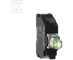 Schneider Electric Rinkinys šviestuvas galvutei Ø22 LED 24V balta varžtų gnybtai - ZBVB1