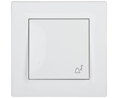Schneider Electric Bell mygtukas Asfora balta - EPH0800221