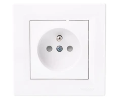 Schneider Electric Schneider EPH2800221 Lizdas vienvietis Asfora su/u su su baltomis žaliuzėmis su rėmeliu EPH2800221