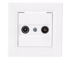 Schneider Electric RTV antenos lizdas galutinis 1dB balta - EPH3300121