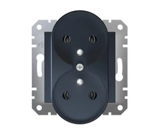 Schneider Electric Kištukinis lizdas be rėmelio antracito EPH9810271