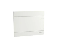 Schneider EZ9EUB108 Modulinis skirstomasis skydas 1x8 įleidžiamas IP40 Easy9 EZ9EU-1-8-PT-P baltos durys EZ9EUB108