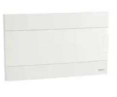 Schneider EZ9EUB118 Modulinis skirstomasis skydas 1x18 įleidžiamas IP40 Easy9 EZ9EU-1-18-PT-P baltos durys EZ9EUB118