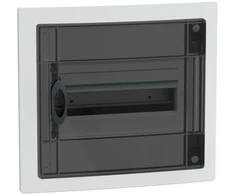 Schneider LVSXP113 PrismaSeT XS 1x13 PSXS-1-13-PT-P skirstomieji įrenginiai, įleidžiami į žemę, skaidrios durys, IP40 IK09 LVSXP113