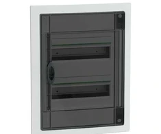 Schneider LVSXP213 PrismaSeT XS 2x13 PSXS-2-13-PT-P skirstomieji įrenginiai, įleidžiami į žemę, skaidrios durys, IP40 IK09 LVSXP213