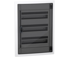 Schneider LVSXP318 PrismaSeT XS 3x18 PSXS-3-18-PT-P skirstomieji įrenginiai, įleidžiami į žemę, skaidrios durys, IP40 IK09 LVSXP318