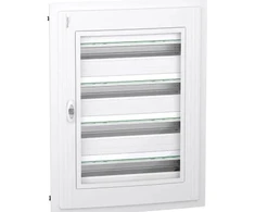 Schneider LVSXP424 PrismaSeT XS 3x24 PSXS-4-24-PT-P skirstomieji įrenginiai, įleidžiami į žemę, skaidrios durys, IP40 IK09 LVSXP424