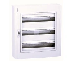 Schneider LVSXR324 PrismaSeT XS 3x24 skirstomasis skydas PSXS-3-24-NT-P paviršinės permatomos durys IP40 IK09 LVSXR324