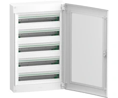 Schneider LVSXR524 PrismaSeT XS 5x24 skirstomieji įrenginiai PSXS-5-24-NT-P paviršinės skaidrios durys IP40 IK09 LVSXR524