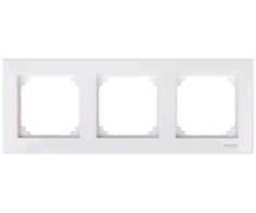„Schneider Electric Triple Merten M- Plan Polar Baltas“ (MTN515319)