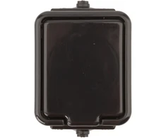 Schneider NT130H05 Kedras Vienas hermetiškas lizdas su/be 16A IP44 juodas Nt-130H NT130H05