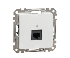 Schneider SDD111461 Kompiuterio lizdas RJ45 kat. 6 UTP, baltas, Sedna Design and Elements SDD111461