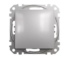 Schneider Electric Sedna Design 1-polių sidabro aliuminio jungtis SDD113101